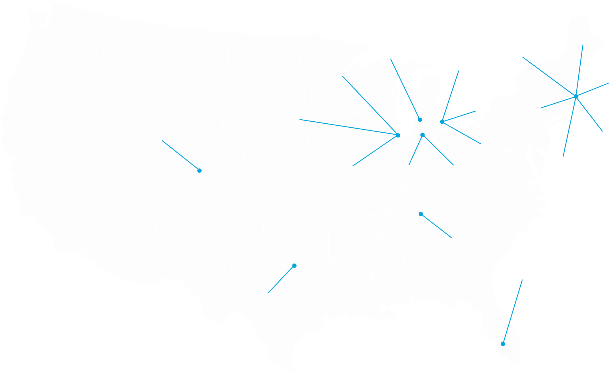 Map with Florida